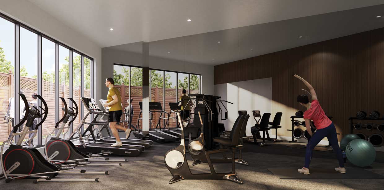 The Mill - Gymnasium - Artist Impression